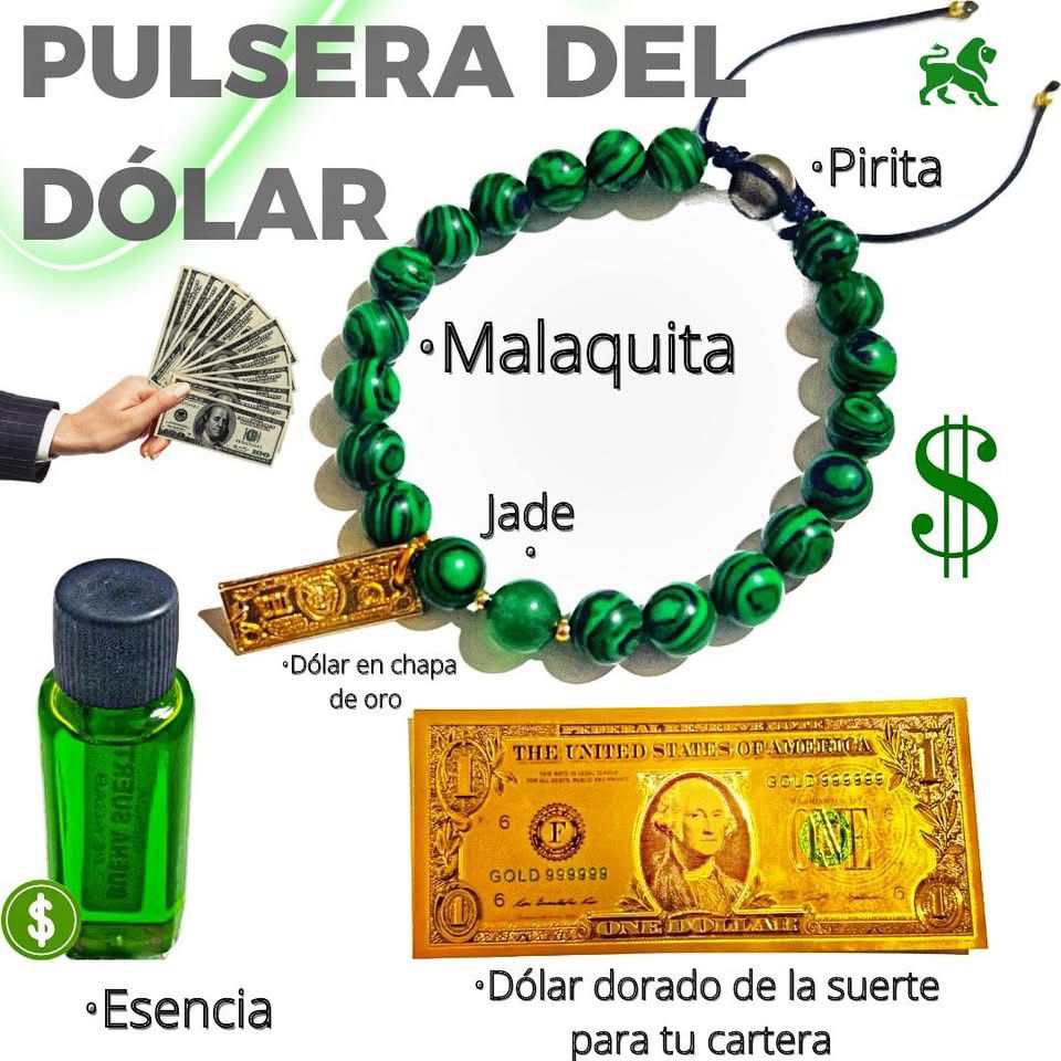 🏦🗽💰PULSERA EL PODER DEL DÓLAR💰🗽🏦