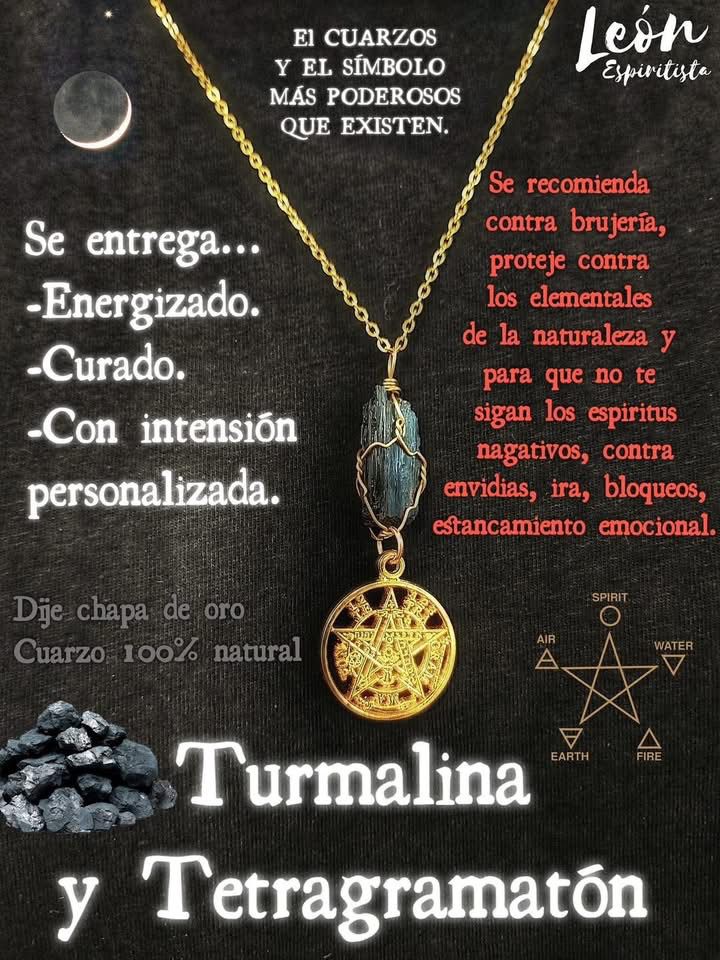 TURMALINA CON TETRAGRAMATON