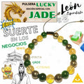 🟨🟩Pulsera LUCKY edición especial con JADE Oriental