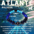💧Pulsera ATLANTE🔱cambia de color cuando estamos en ambientes de energía negativa o situaciones de riesgo.🛡️