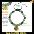 💚💚PULSERA DOBLE SUERTE RÁPIDA 🍀🍀